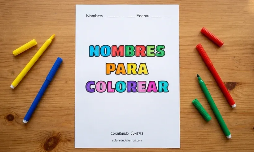 Free printable name coloring pages - Coloring Together
